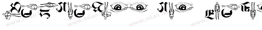 Prparing an Erening Puty Look字体转换
